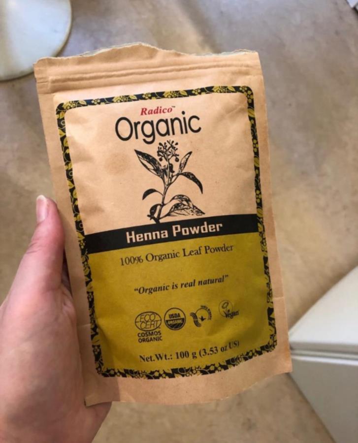 Henna hårfärg