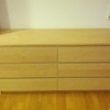 Malm byrå 6 lådor