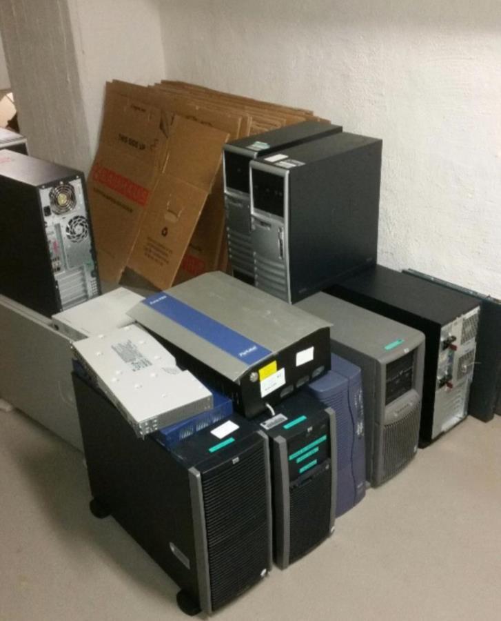 Datorer-Server-Swicht