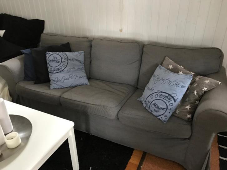 Ektorp soffa 3 sits i Norrtälje