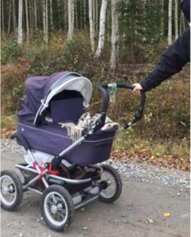 Kronan-vagn och badbalja+badhjälp för baby