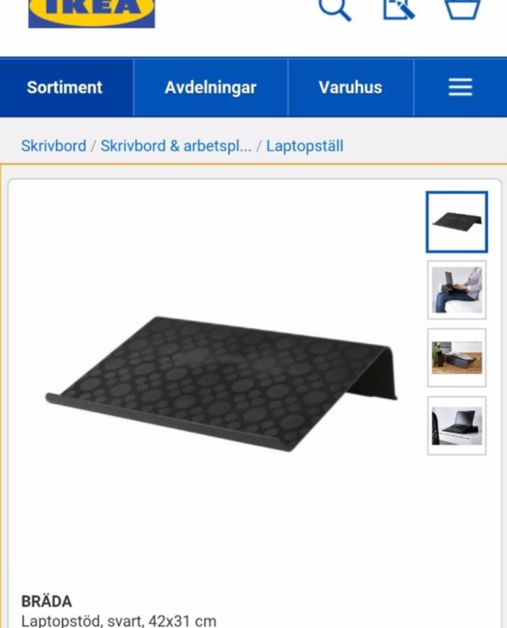 IKEA BRÄDA laptopstöd