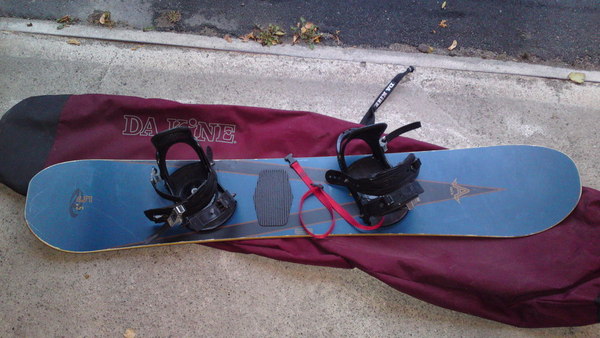 Burton Snowboard med fodral