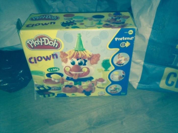 Play doh clown