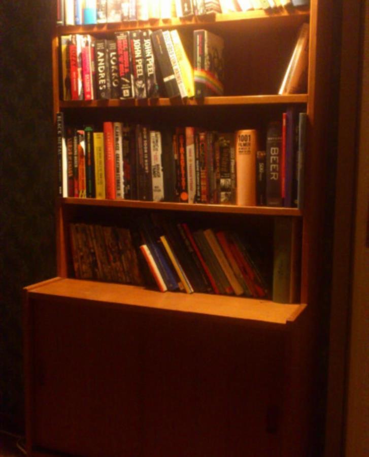 Bokhylla och sekretär 60-tal