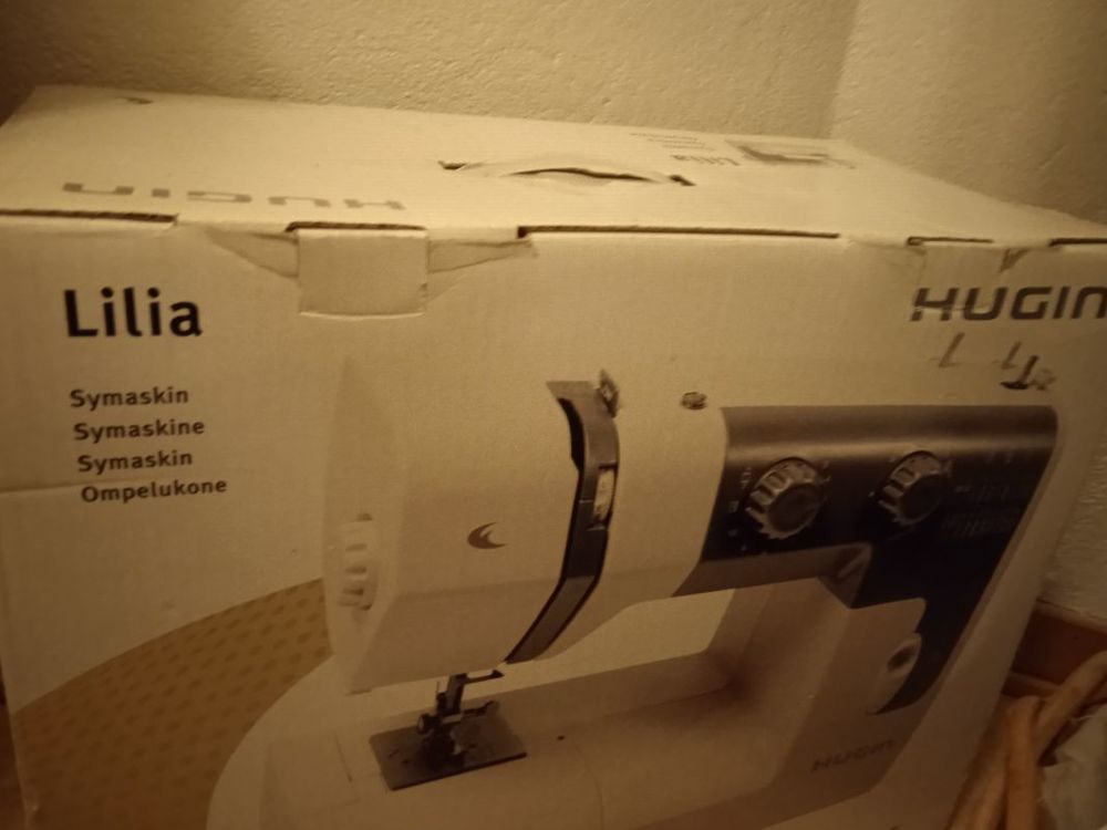 Symaskin bortskänkes