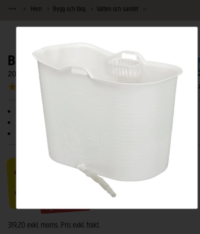 Badbalja 200 liter 