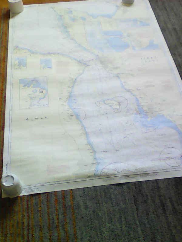 Sjökort Öresund norra
