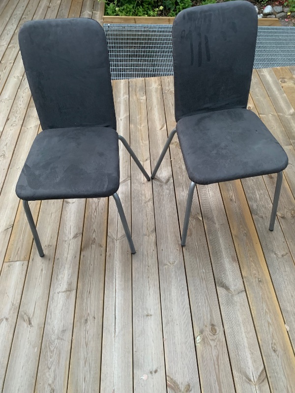 Mycket bekväma stolar 
