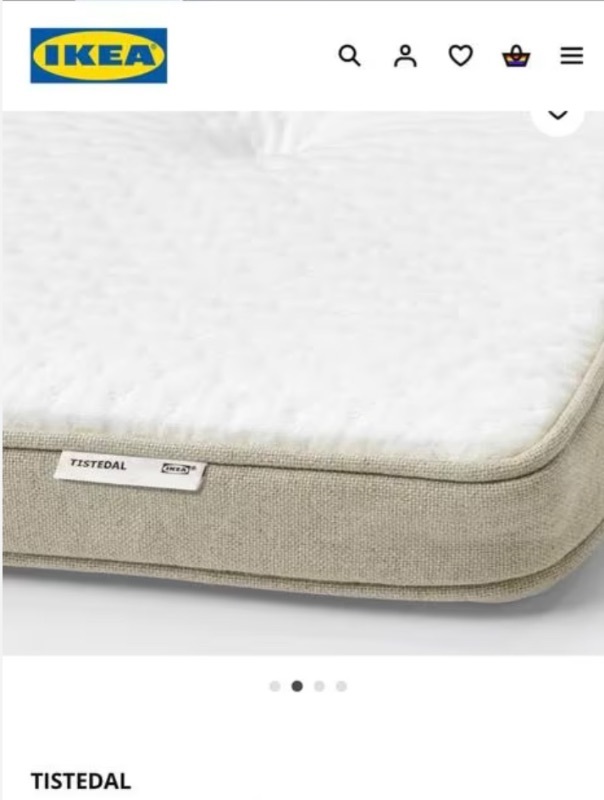Ikea Tistedal bäddmadrass