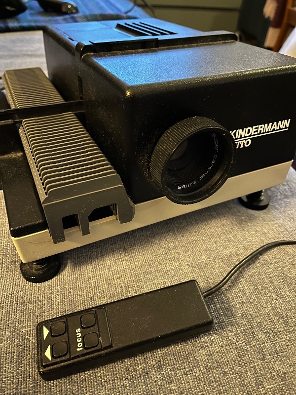 Projektor för diabilder 