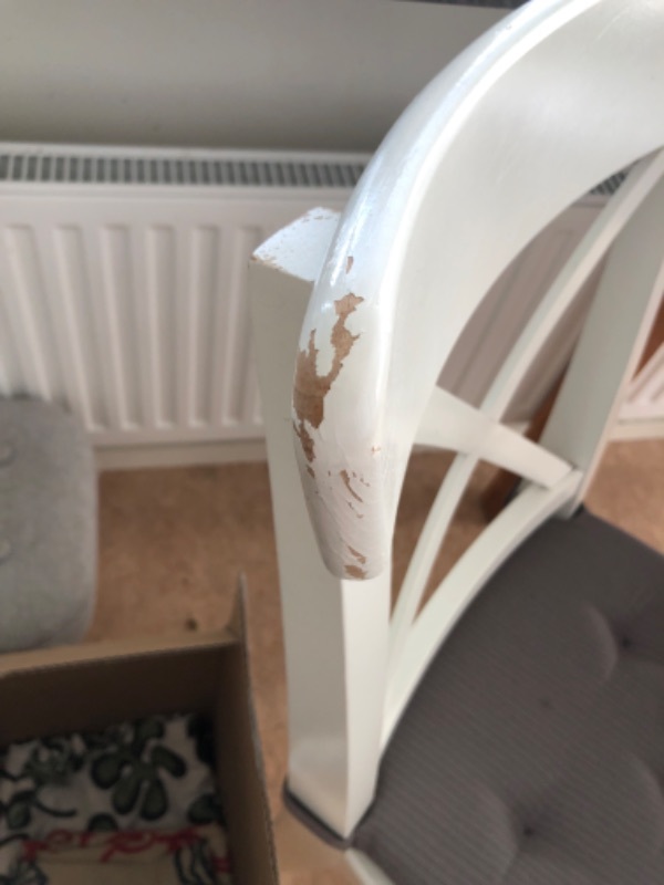 4 IKEA Ingolf matstolar 