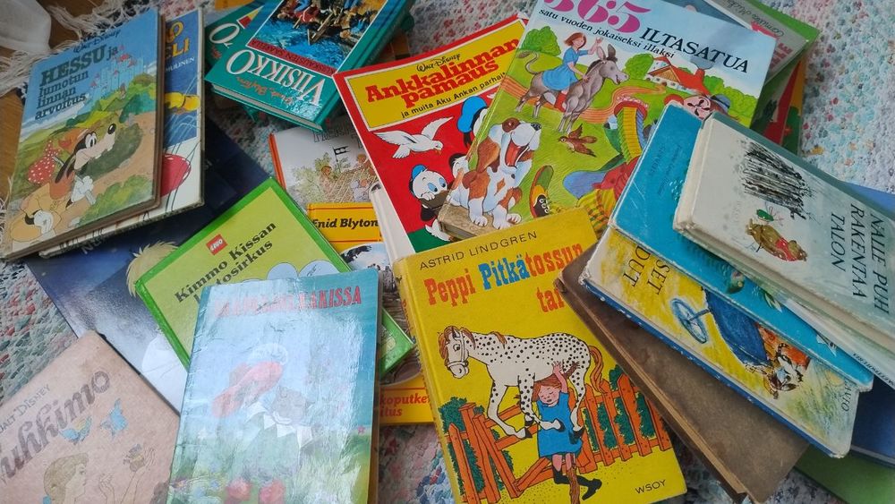 Barnböcker på finska