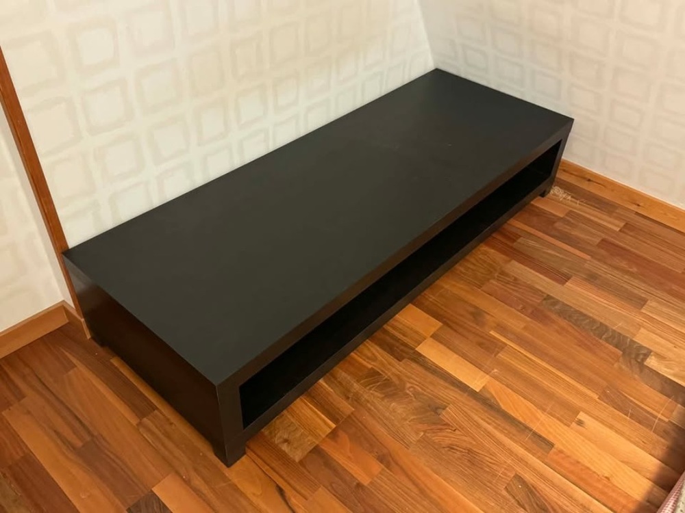 Ikea Lack TV-bänk svart