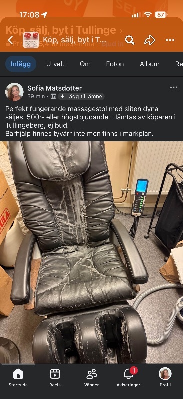 Massagestol