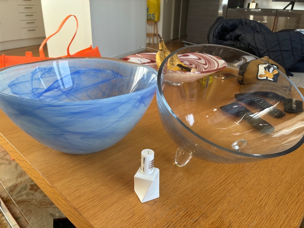 Glas skålar