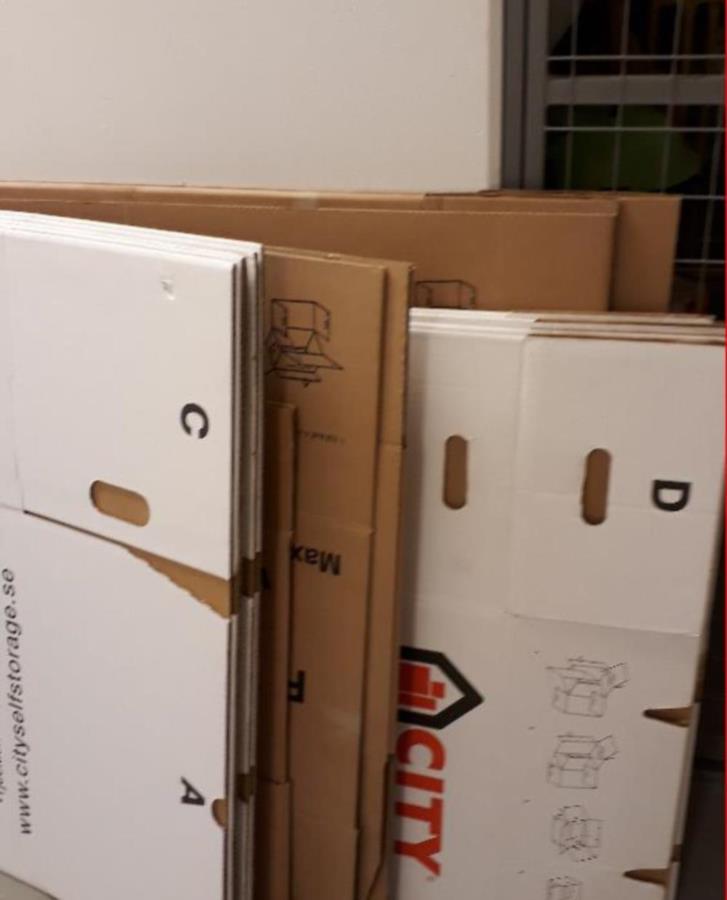 Flyttkartonger