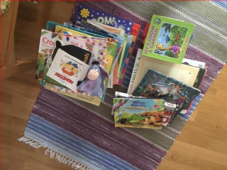 English children's book for different ages.
