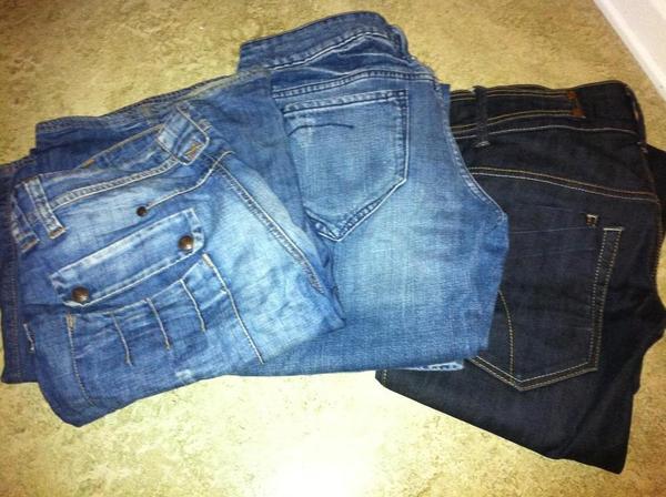 3 par Jeans Tjej