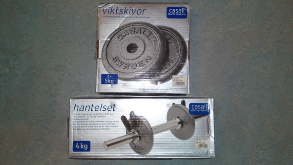Hantelset Casall